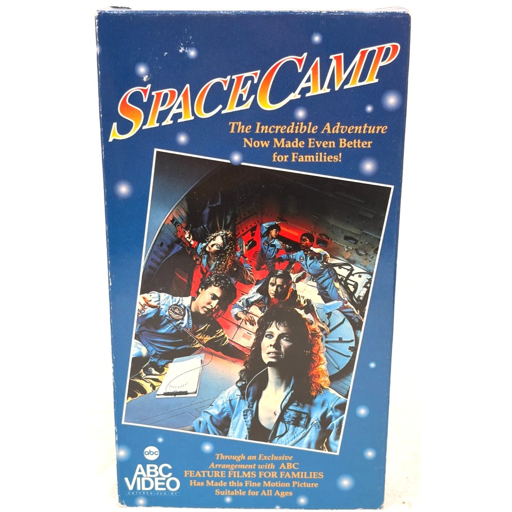 SpaceCamp VHS Feature Films for Families ABC Video Family Adventure Sci-Fi 1986